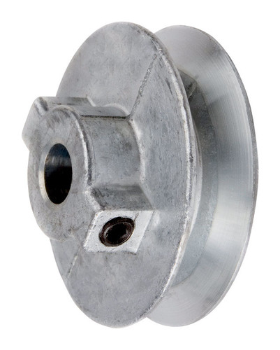 Chicago Die Casting - 400A6 - 4 in. Dia. Zinc Single V Grooved Pulley