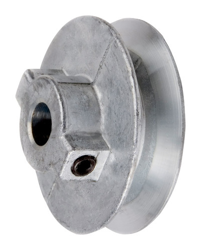 Chicago Die Casting - 400A7 - 4 in. Dia. Zinc Single V Grooved Pulley