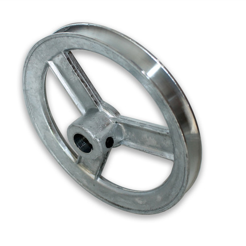 Chicago Die Casting - 600A7 - 6 in. Dia. Zinc Single V Grooved Pulley