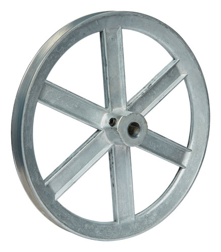 Chicago Die Casting - 800A5 - 8 in. Dia. Zinc Single V Grooved Pulley