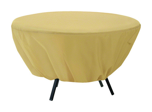 Classic Accessories - 58202 - 23 in. H x 50 in. W Brown Polyester Table Cover