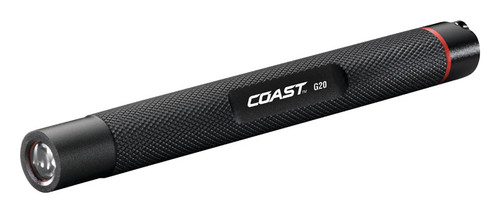 Coast - TT7817CP - G20 36 lumens Black LED Pen Light AAA Battery