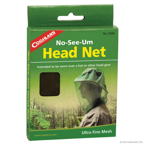 Coghlan's - 160 - No-See-Um Green Head Net - 1/Pack