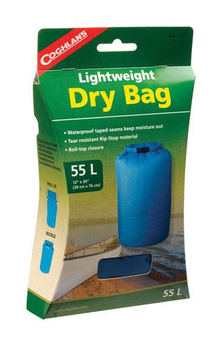 Coghlan's - 1112 - Dry Bag Blue Storage Bags 8.000 in. H x 30 in. W x 12 in. L - 1/Pack