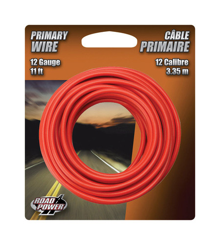 Coleman Cable - 55671533 - 11 ft. 12 Ga. Primary Wire Red