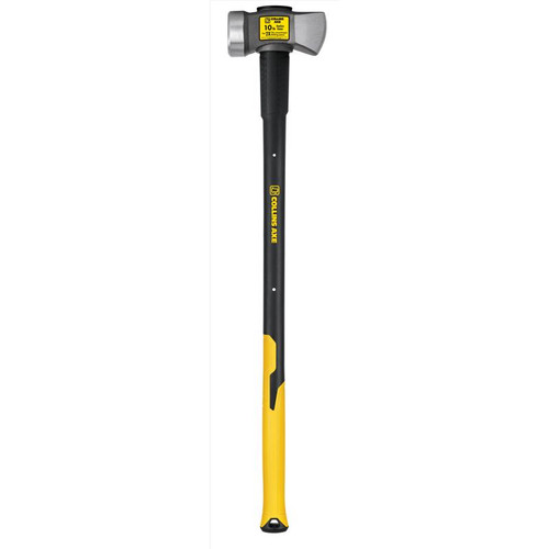 Collins - MD-10DF-C - 10 lb. Steel Sledge Hammer 35 in. Fiberglass Handle