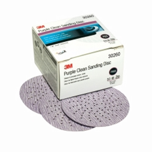 3M - 30260 - Purple Clean Sanding Hookit Disc, 3 inch, P800 grit, 50 per Box