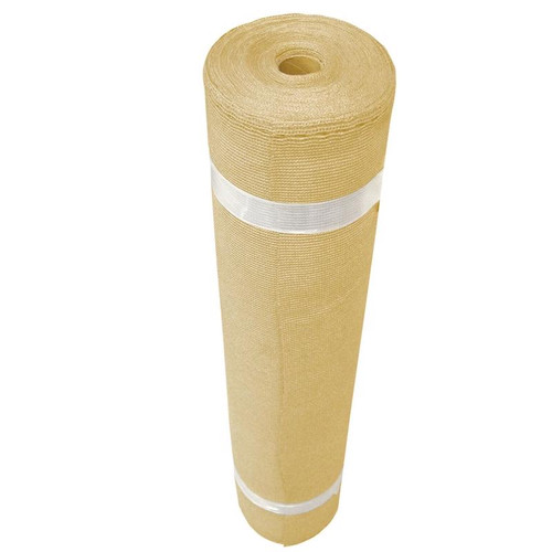 Coolaroo - 436018 - Polyethylene Medium Shade Cloth 12 ft. W x 50 ft. L