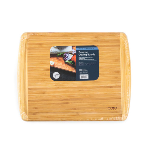 Core Kitchen - AC29904 - 14 in. L x 11 in. W Bamboo Cutting Board