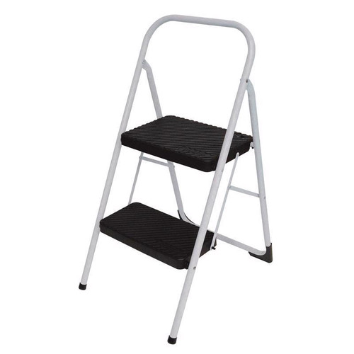 Cosco - 11-565-CLGG4 - 34.646 in. H x 17.323 in. W 200 lb. capacity 2 step Steel Two Step Big Step Stool