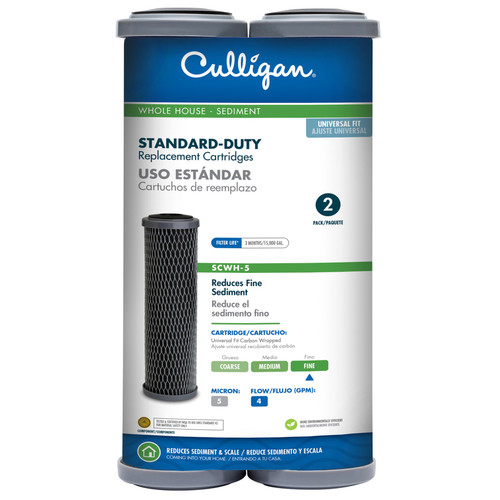 Culligan - SCWH-5 - Whole House Water Filter For Universal Fit HF-150A & HF-160 2/Pack