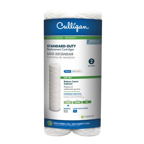 Culligan - CW-MF - Whole House Water Filter For HF-150, HF-160, HF-360 and Most Standard Size Sediment Filters