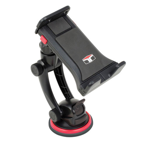 Custom Accessories - 23383 - Tuff Tech Black Universal Tablet Holder For All Mobile Devices