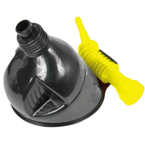 Custom Accessories - 31185 - Pennzoil Black/Yellow 7.5 in. H Polypropylene 1 qt. Funnel