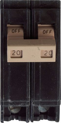 Cutler-Hammer - CHF220 - 20 amps Plug In 2-Pole Circuit Breaker