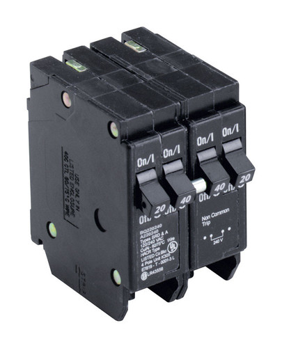 Cutler-Hammer - BQ220240 - 20/40 amps Plug In 4-Pole Circuit Breaker