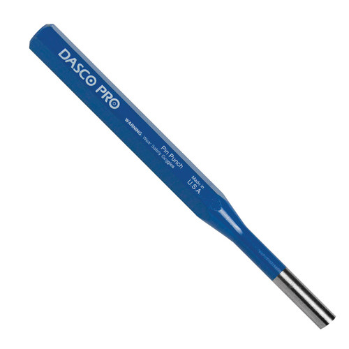 Dasco - 582-0 - 1/8 in. High Carbon Steel Pin Punch 5-1/2 in. L 1/pc.