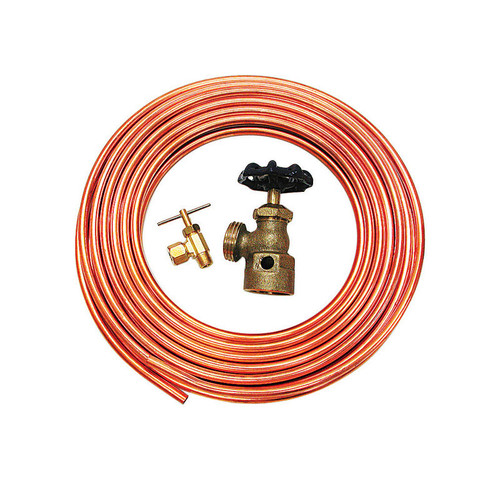 Dial - 4487 - 1/4 in. H x 1/4 in. W Rubber Orange Copper Tube Hook-Up Kit