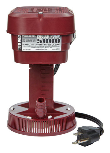Dial - 1055 - Plastic Red Evaporative Cooler Pump