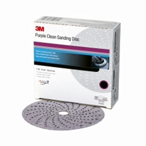 3M - 30761 - Purple Clean Sanding Hookit Disc 334U, 6 inch, P600 grit, 50 per Box