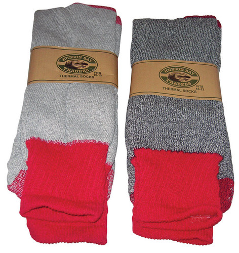 Diamond Visions - 05-0178 - Hudson Bay Traders Goods Thermal Sock Cotton - 1/Pack