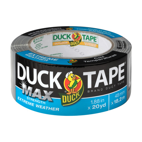 Duck - 241635 - Max Strength 1.88 in. W x 20 yd. L Silver Duct Tape