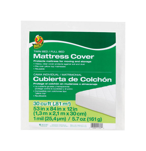 Duck - 1140235 - Full Plastic Mattress Cover