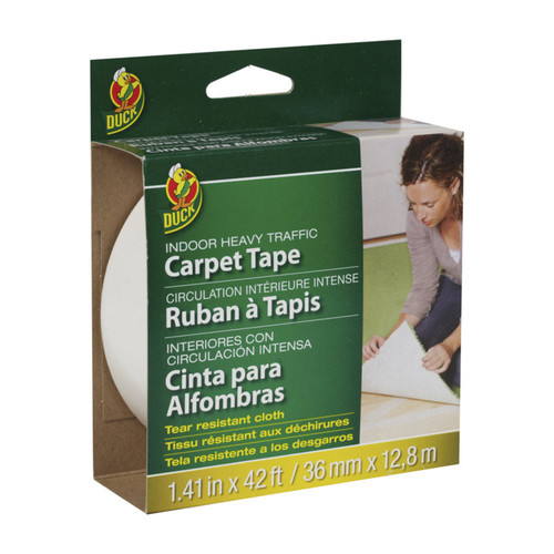 Duck - 286375 - 1.41 W x 42 ft. L Polyester Indoor Carpet Tape