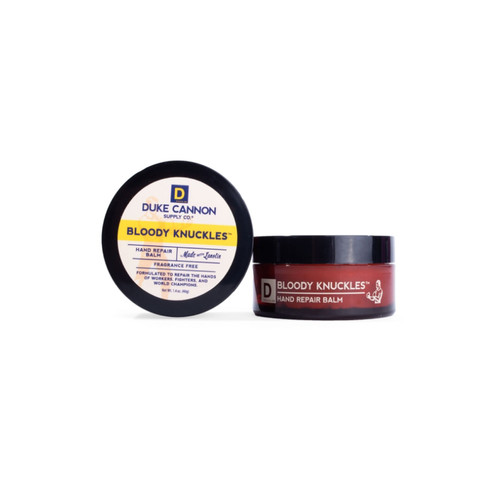 Duke Cannon - 1.5OZHAND1 - Bloody Knuckles Unscented Scent Hand Repair Balm 1.4 oz. - 1/Pack