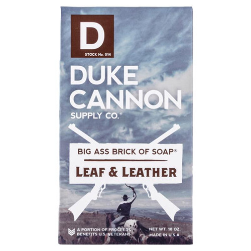 Duke Cannon - 03LEAFLEATHER1 - Leaf & Leather Scent Bar Soap 10