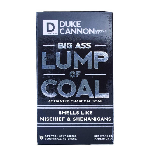 Duke Cannon - 01HOLIDAYCOAL1 - Big Ass Lump of Coal Black Pepper Scent Shower Soap 10 oz. - 1/Pack