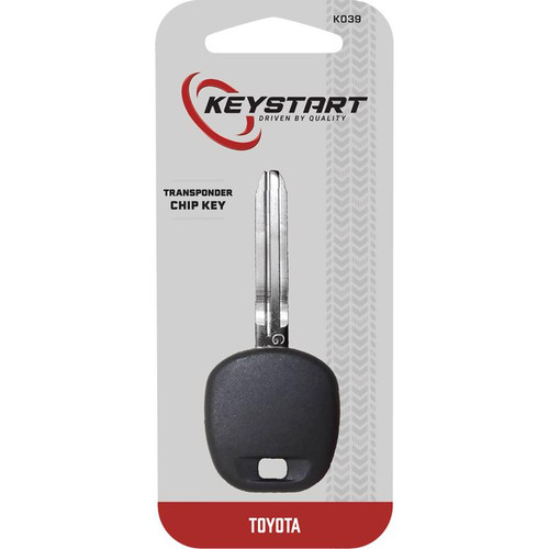 Duracell - 9977236 - KeyStart Transponder Key Automotive Chipkey TOY44GPT Double sided For Toyota