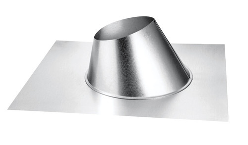 DuraVent - 46DVA-F6 - DirectVent 6 in. Dia. Galvanized Steel Adjustable Fireplace Roof Flashing