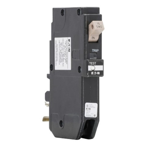 Eaton - CHFP115GF - 15 amps Ground Fault Single Pole Circuit Breaker