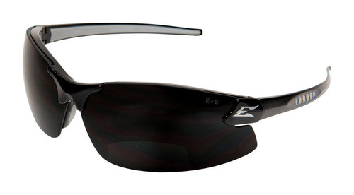 Edge Eyewear - DZ116-2.0-G2 - Zorge G2 Safety Glasses Smoke Lens Black Frame 1/pc.