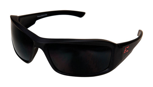 Edge Eyewear - XB136 - Brazeau Safety Glasses Smoke Lens Black Frame 1/pc.