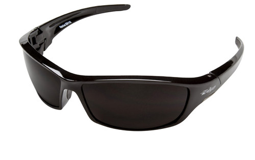 Edge Eyewear - SR116 - Reclus Safety Glasses Smoke Lens Black Frame 1/pc.