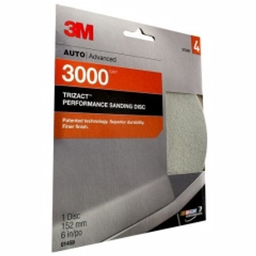 3M - 01459 - Trizact Performance Sanding Disc, 3000 Grit, 6 inch