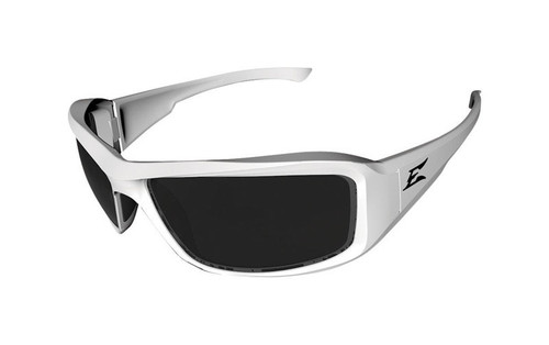 Edge Eyewear - XB146 - Brazeau Safety Glasses Smoke Lens White Frame 1/pc.