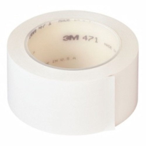 3M - 06421 - Vinyl Tape 471 White, 2 inch width (50.8 mm)