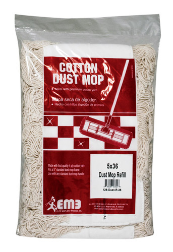 Elite - 126-DUST-R-36 - 36 in. W Dust 4-Ply Cotton Mop Refill - 1/Pack