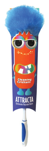 Ettore - 32023 - Cleaning Critters - Attracta Polyester Duster 5-1/4 in. W x 7-1/2 in. L 1 each