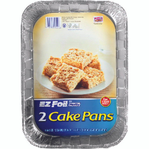 E-Z Foil - Z94944 - Foil 9 in. W x 13 in. L Cake Pan 2/pc.