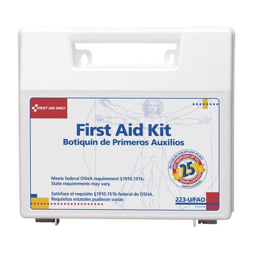 First Aid Only - 223-U - 25 Person First Aid Kit 107 count