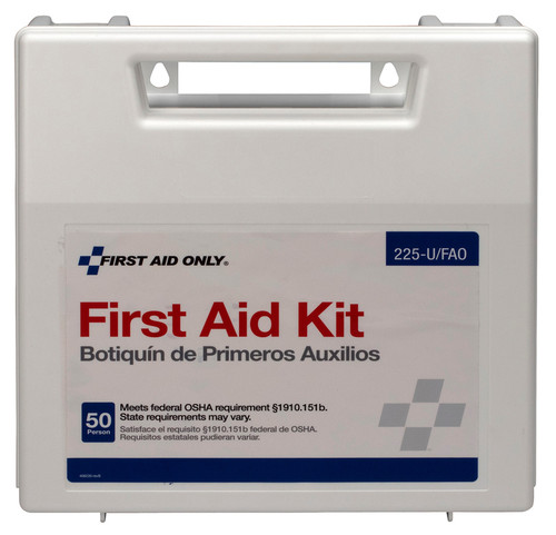 First Aid Only - 225-U - 50 Person First Aid Kit 197 count