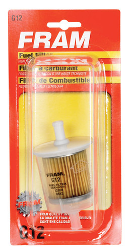 Fram - G12 - 10 micron Conductive Plastic Fuel Filter