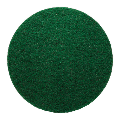 Gator - 6742 - 17 in. Dia. Non-Woven Natural/Polyester Fiber Floor Pad Disc Green