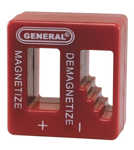 General Tools - 3601 - Magnetizer/Demagnetizer - x 2 in. L Screwdriver Bit Adapter 1/pc.