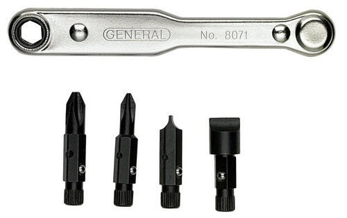 General Tools - 8071 - 5/pc. Offset Screwdriver Set