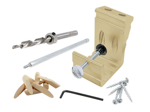 General Tools - 850 - Aluminum Deluxe Pocket Hole Jig Kit 1/pc.